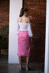 Magenta Skirt